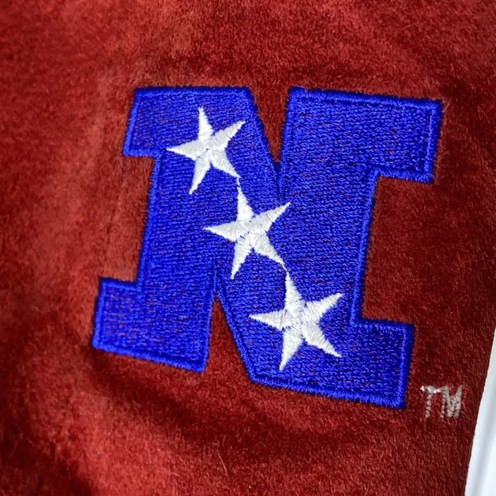 Carl Banks x GIII MEN’S SUEDE LEATHER WASHINGTON REDSKINS JACKET Size 2XL VGC - Picture 5 of 15